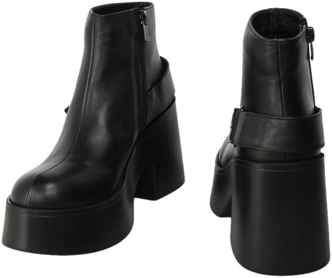 Botki Boccato 285 3067 35 Czarna  Skóra