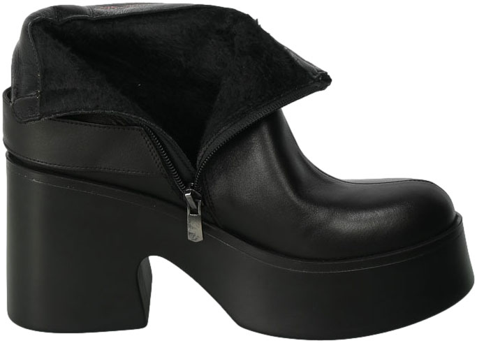 Botki Boccato 285 3067 35 Czarna  Skóra