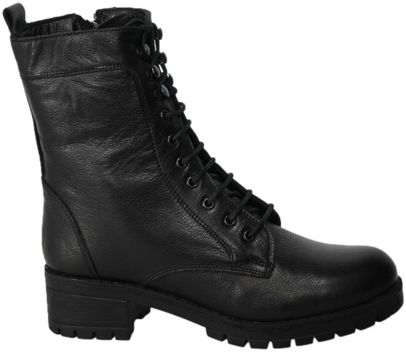 Trzewiki Sokolski SAR Z22 232 BLK Czarne Skórzane