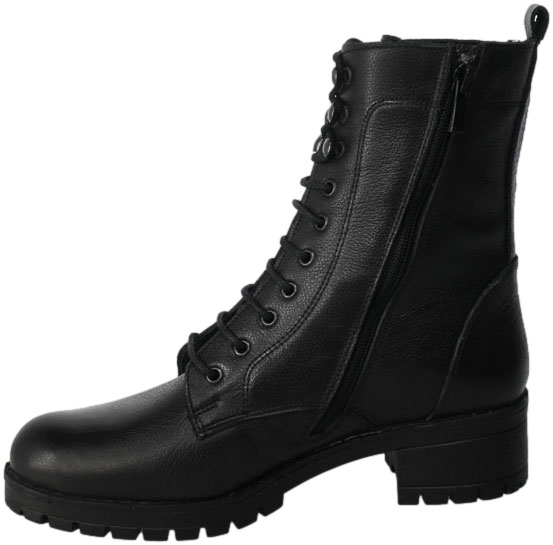 Trzewiki Sokolski SAR Z22 232 BLK Czarne Skórzane