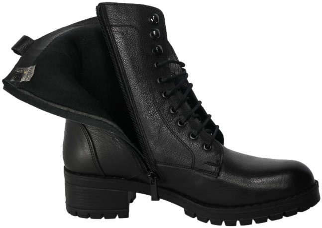 Trzewiki Sokolski SAR Z22 232 BLK Czarne Skórzane