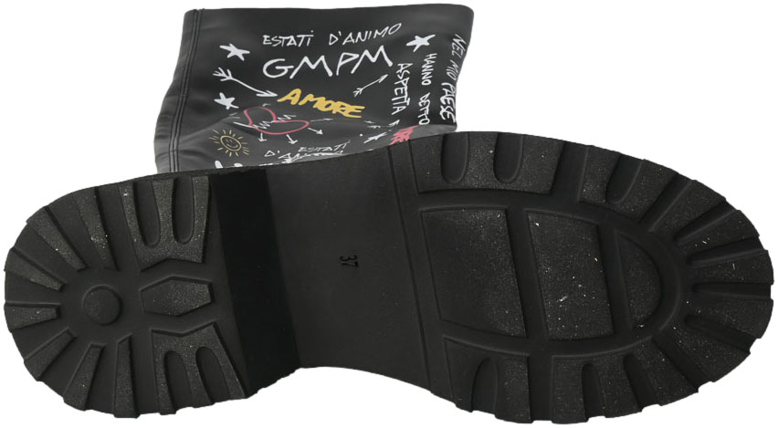 Kozaki Emi Romani GM8551 R1 Black Czarne 