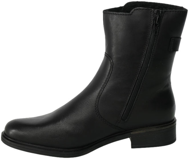 Botki Rieker Z5351-00 Black Skóra