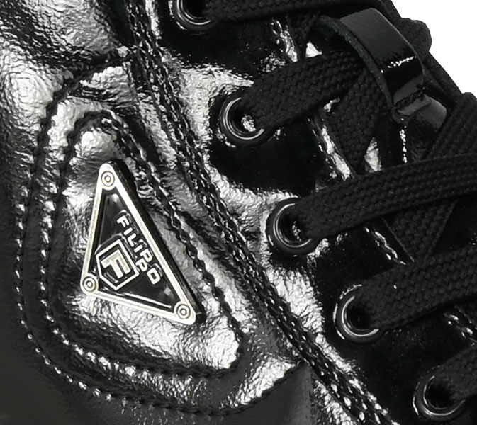 Trzewiki Filippo DBT4146-23 Black Skórzane