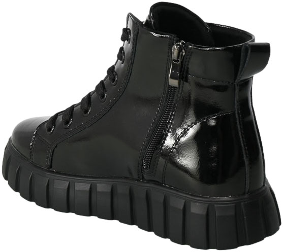 Trzewiki Filippo DBT4146-23 Black Skórzane