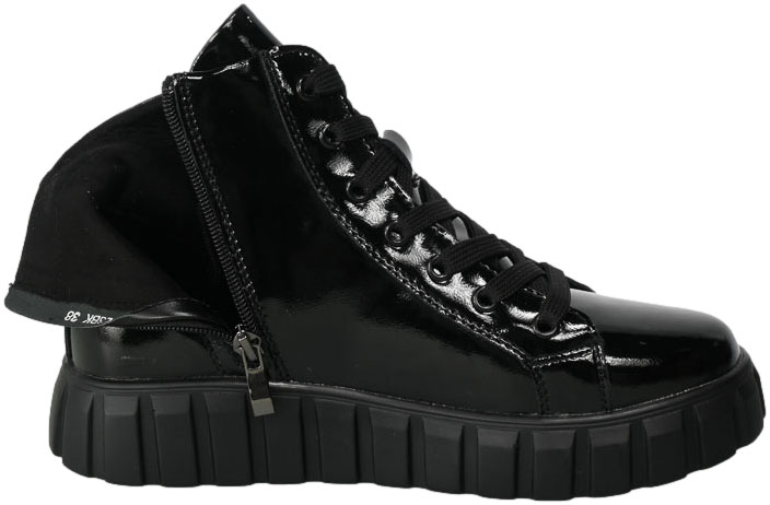 Trzewiki Filippo DBT4146-23 Black Skórzane