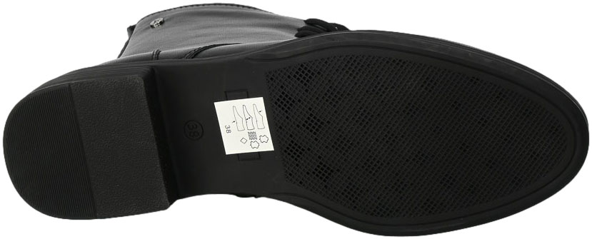 Trzewiki Filippo DBT4747-23 BK Czarne Skórzane