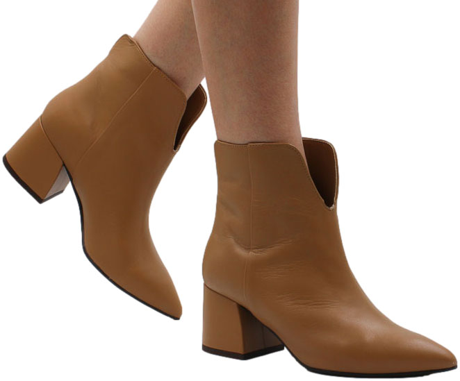 Botki Bravo Moda 2377 Toffi Skóra_TN