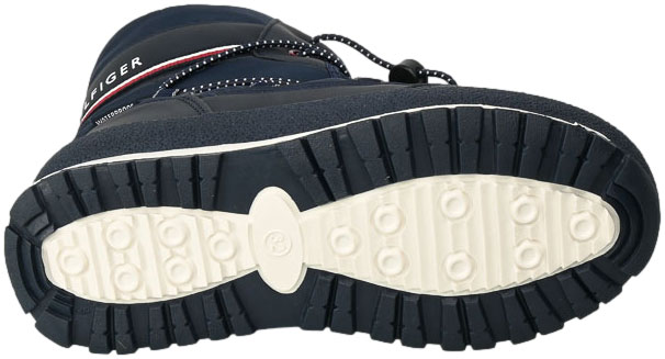 Śniegowce Tommy Hilfiger T3B6-33165-1485800 Blu R.30-35