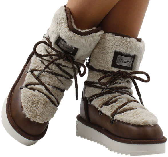 Śniegowce D.Franklin DFSH370007 Nordic Brown