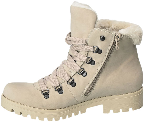 Trzewiki Rieker 78535-60 Beige Beżowe_TN