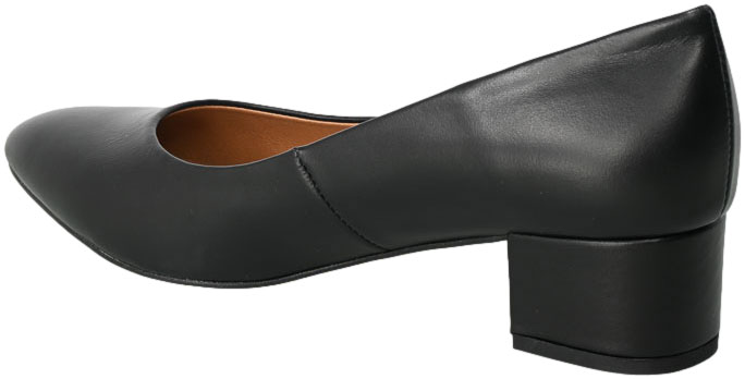 Czółenka Prestige 2220 OBL K-Lico Czarna Skóra Naturalna