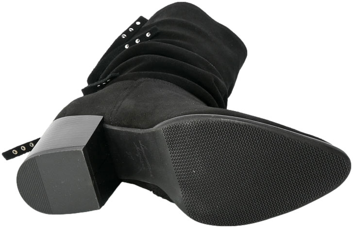 Botki Euromoda Shoes KAR20 3527/003-P Czarna Skóra Naturalna_TN