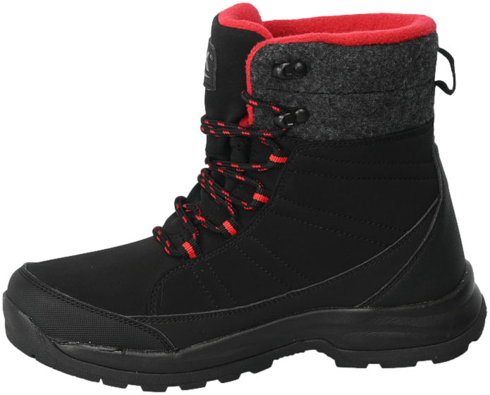 Śniegowce DK 2104 Black Red D 