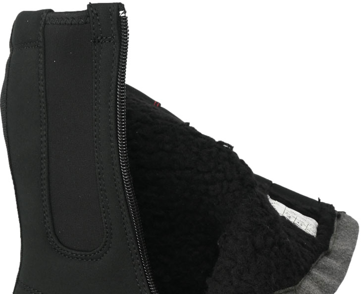 Śniegowce DK 1754 Wodoodporne  Black Red  D 