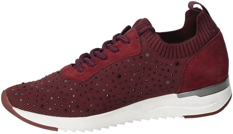 Sneakersy Caprice 9-23703-27 509 Bordeaux Knit_TN