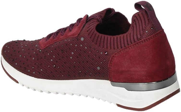 Sneakersy Caprice 9-23703-27 509 Bordeaux Knit_TN