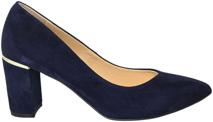 Czółenka Euromoda Shoes TMX1659 Granat Skóra Naturalna