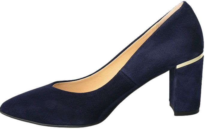 Czółenka Euromoda Shoes TMX1659 Granat Skóra Naturalna