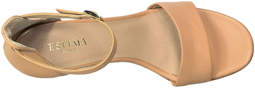 Sandały Ryłko 790 8PBK7-R-8RTF Beż Skóra Naturalna