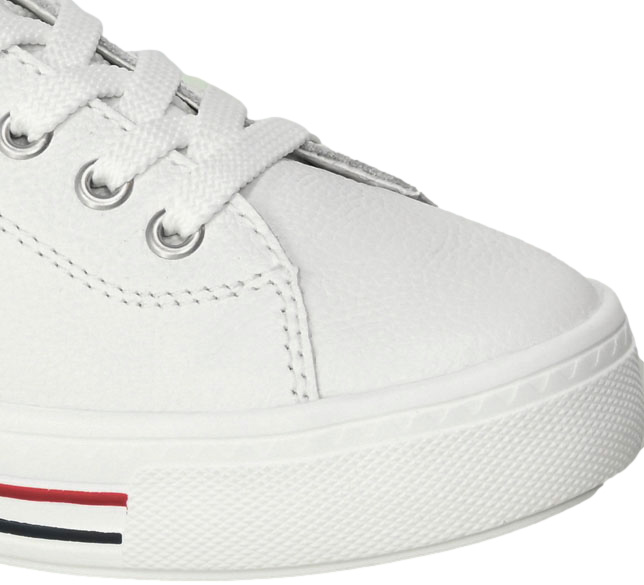 Sneakersy Remonte D0900-80 White Białe Skóra Naturalna