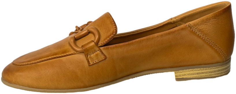 Mokasyny Carmela 161515 Camel Brązowe Skóra Naturalna