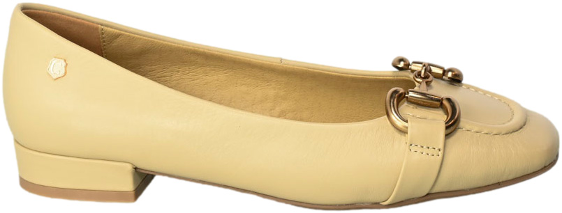 Półbuty Carmela 161449 Beige Beżowe Skóra Naturalna