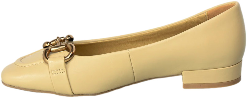 Półbuty Carmela 161449 Beige Beżowe Skóra Naturalna