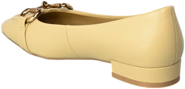 Półbuty Carmela 161449 Beige Beżowe Skóra Naturalna