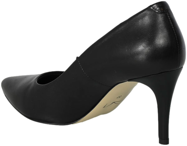 Szpilki Visconi 7415712/876 Nero-T Czarne Skóra Naturalna TN