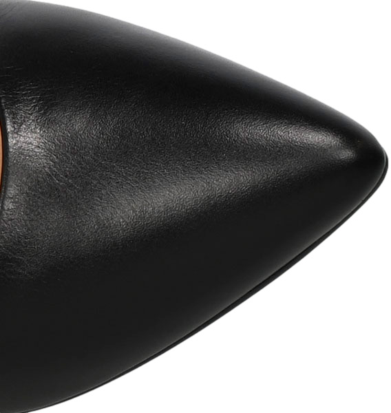 Szpilki Visconi 7415712/876 Nero-T Czarne Skóra Naturalna TN