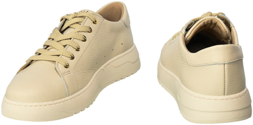 Sneakersy Ryłko 0ERP4 AP 6NJF Beż Skóra Naturalna