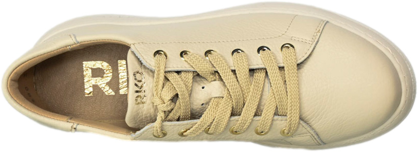 Sneakersy Ryłko 0ERP4 AP 6NJF Beż Skóra Naturalna