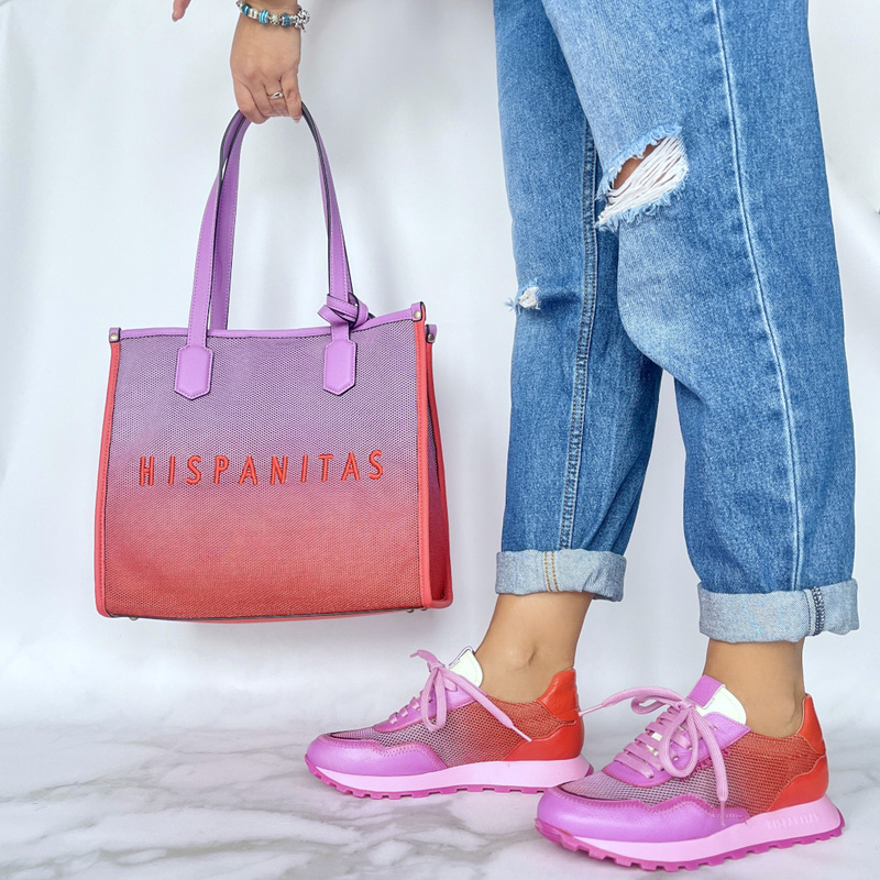 Torebka Hispanitas BV243239 Borneo V24 Violet Scarlet Samba