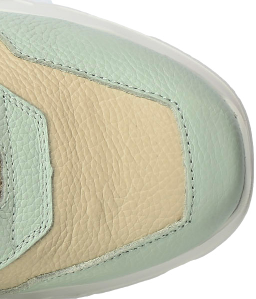 Sneakersy Wonders E-6741 Wild Cream Plata Skóra Naturalna
