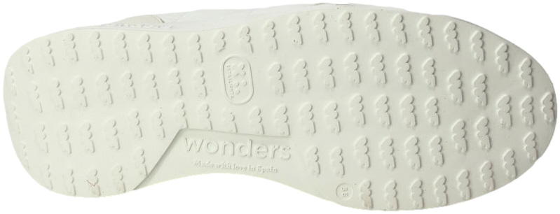 Sneakersy Wonders A-3602 Nessa Bianco Plata