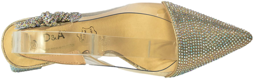 Sandały S.Barski MR-191292-1 Gold Złote