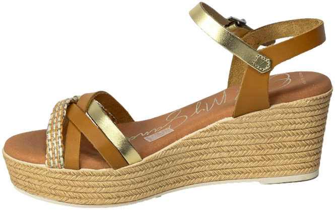 Sandały Oh My Sandals 4866 Mostaza Combi TN