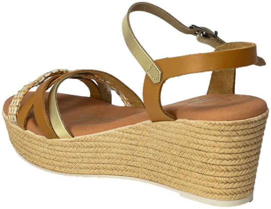 Sandały Oh My Sandals 4866 Mostaza Combi TN