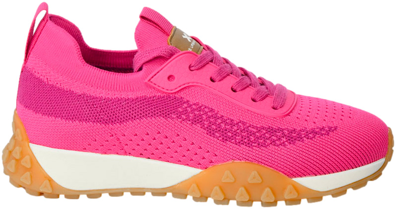 Sneakersy Xti 142810 Z TEX. Fuchsia Fuksja