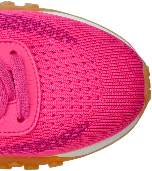 Sneakersy Xti 142810 Z TEX. Fuchsia Fuksja