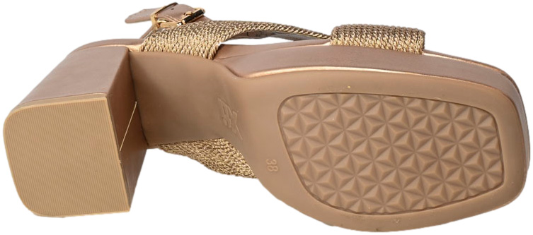 Sandały Xti 142338 S.Tex Bronze Brązowe