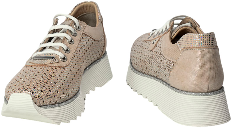 Sneakersy Verano 125.06 37-32 T Różowe Skóra Naturalna