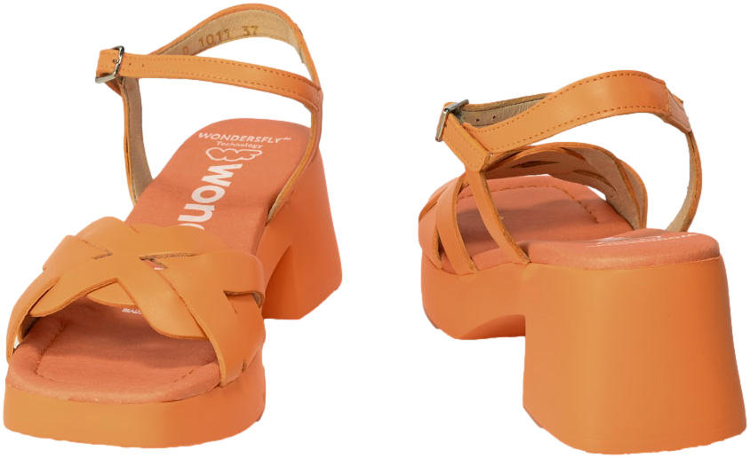 Sandały Wonders D-1011 Iseo Apricot Skóra Naturalna