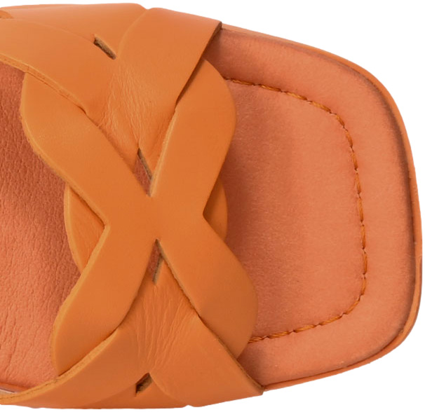 Sandały Wonders D-1011 Iseo Apricot Skóra Naturalna