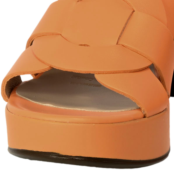 Klapki Wonders D-8840 Iseo Apricot Skóra Naturalna