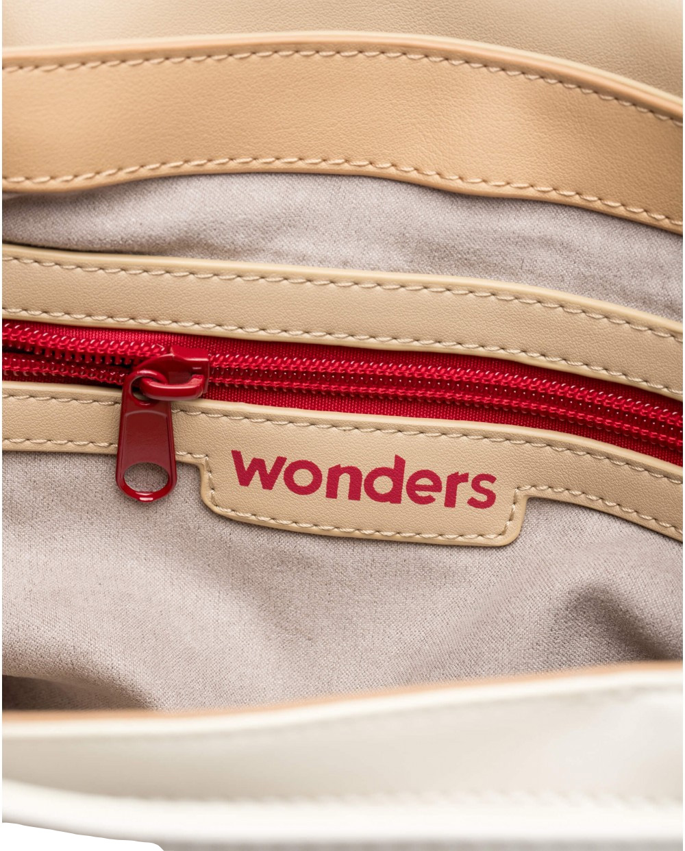 Torebka Wonders WB-512226-D1738 Beige Natural