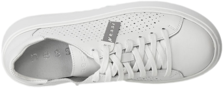Sneakersy Nessi 24579 Biały 12 Skóra Naturalna