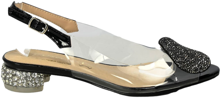 Sandały S.Barski MR38-386 Black Czarne