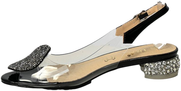 Sandały S.Barski MR38-386 Black Czarne